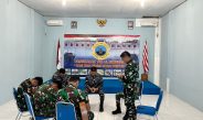 Danlanal Simeulue Beserta Prajurit Laksanakan Do’a Bersama Dalam Rangka Memperingati HUT Ke-80 RI