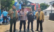 Polres Metro Jakarta Pusat Amankan Peringatan HUT ke-80 RI di Kantor PAM Jaya