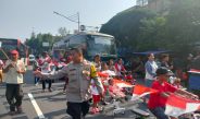 Pengamanan Karnaval HUT RI ke-80 di RW 04 Kelurahan Senen Berjalan Lancar