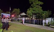 Komandan Pangkalan TNI AL Dabo Singkep Pimpin Upacara AKRS