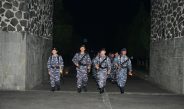 Prajurit Lanal Bandung Ikuti Apel Kehormatan dan Renungan Suci Dalam Rangka Peringatan HUT Ke-80 Kemerdekaan Republik Indonesia di Taman Pahlawan Nasional Cikutra