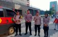 Bhabinkamtibmas Gondangdia Amankan Rangkaian HUT RI ke-80 di St. Mrt Bundaran HI