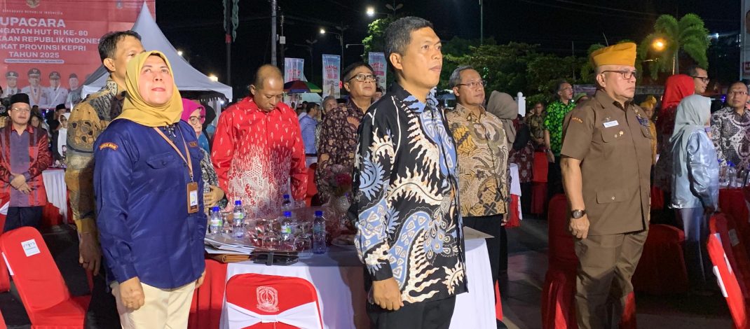 Danlanal Bintan Hadiri Malam Hiburan Sempena HUT Ke-80 Kemerdekaan RI