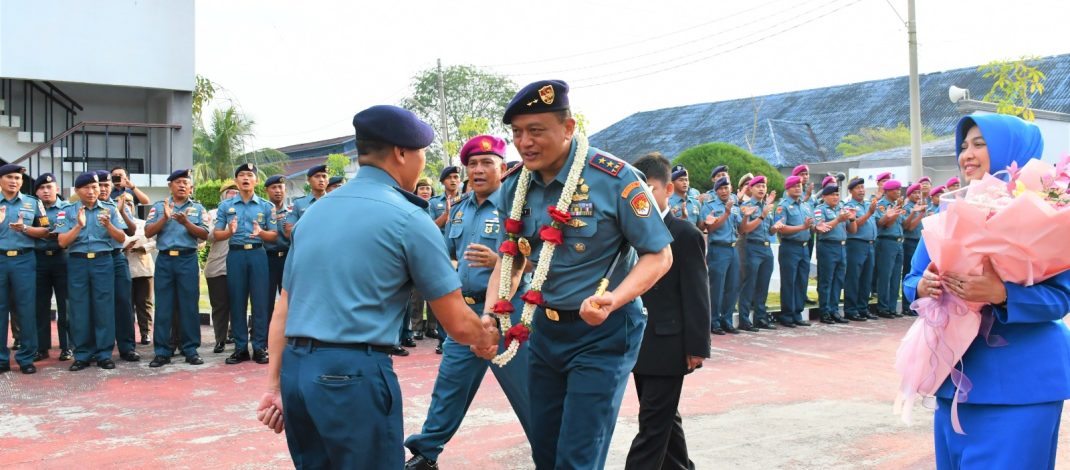 Langkah Strategi TNI Angkatan Laut, Komandan Lanal Dumai Hadiri Validasi Komando Daerah Angkatan Laut I Belawan