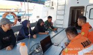 Bertindak Cepat, Pos TNI AL Medan Labuhan Bantu Proses Pencarian Nelayan Tenggelam di Perairan Belawan